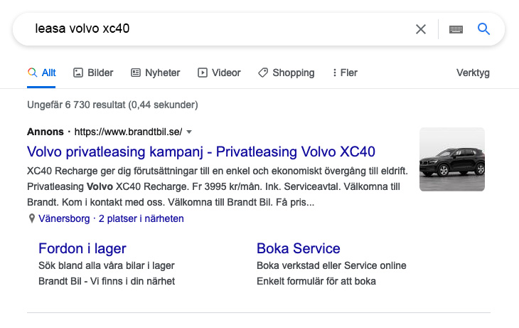 Sökmotormarknadsföring med FRC media ADS