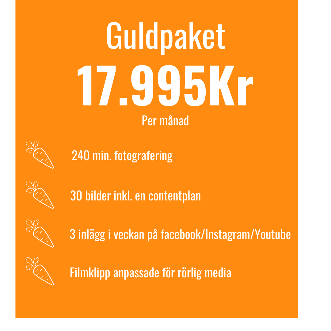 Social-mediepaket Guldpaket FRC Media Trollhättan och Uddevalla