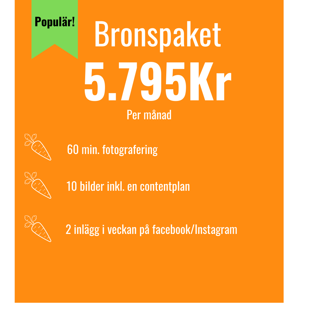 Social-mediepaket Bronspaket FRC Media Trollhättan och Uddevalla